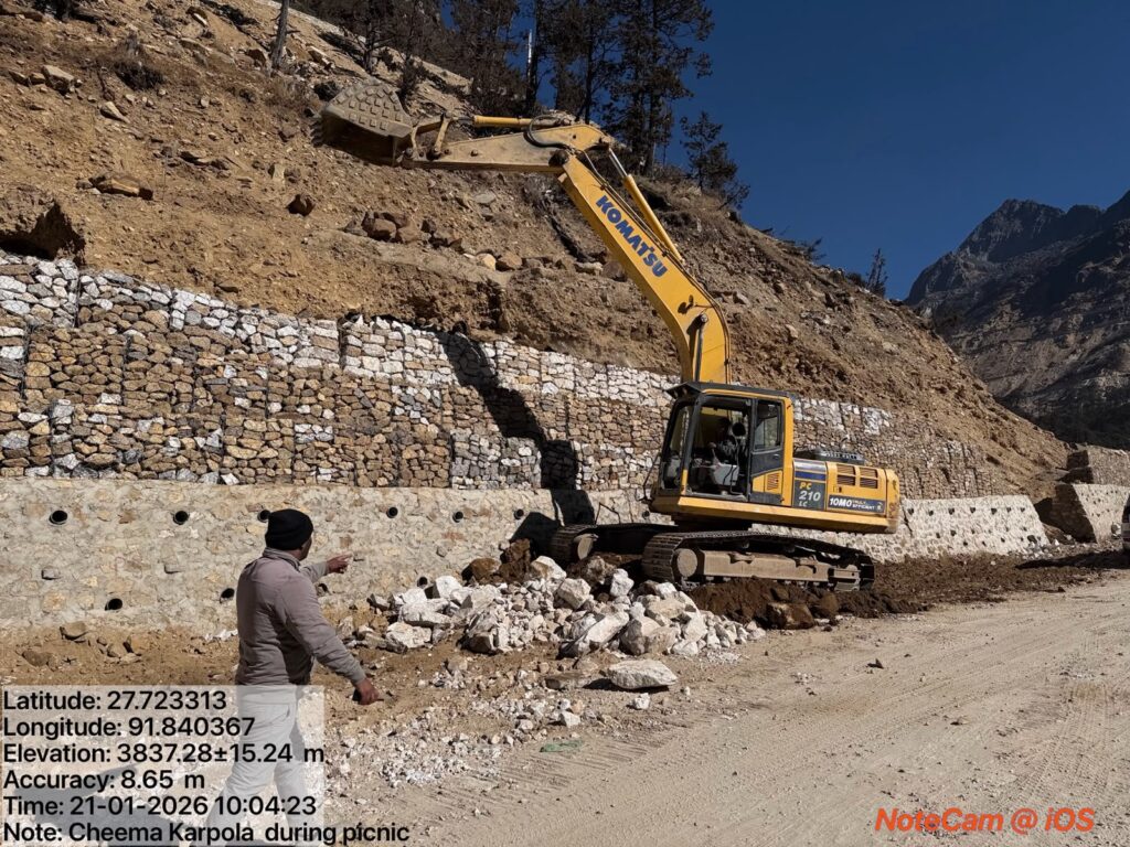 Design & Construction of Road from Y Junction (Sungetsar–Jesmi Rock) to Cheema Karpola under EPC Mode
