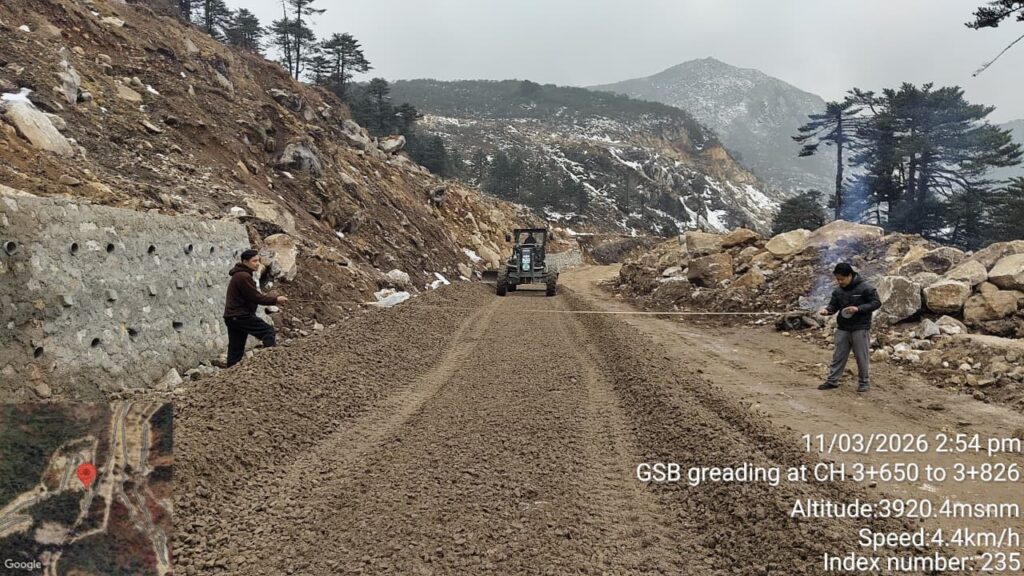 Design & Construction of Road from Y Junction (Sungetsar–Jesmi Rock) to Cheema Karpola under EPC Mode
