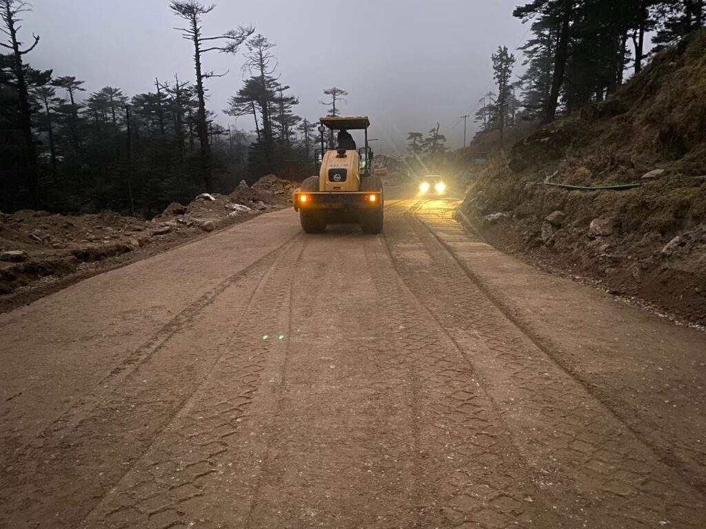 Design & Construction of Road from Y Junction (Sungetsar–Jesmi Rock) to Cheema Karpola under EPC Mode