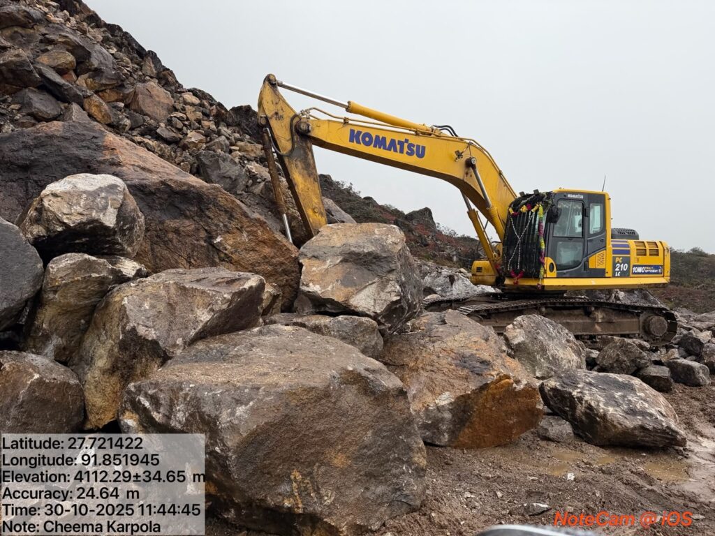 Design & Construction of Road from Y Junction (Sungetsar–Jesmi Rock) to Cheema Karpola under EPC Mode