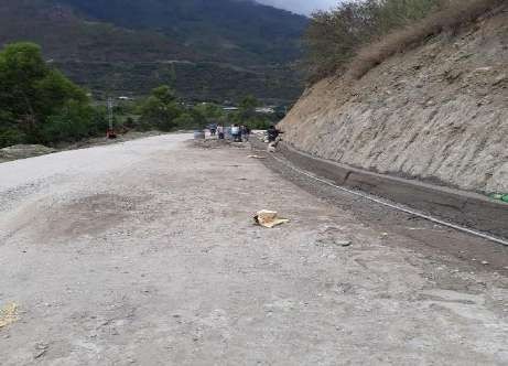 Construction of CC Pavement at Nafra Township, Arunachal Pradesh