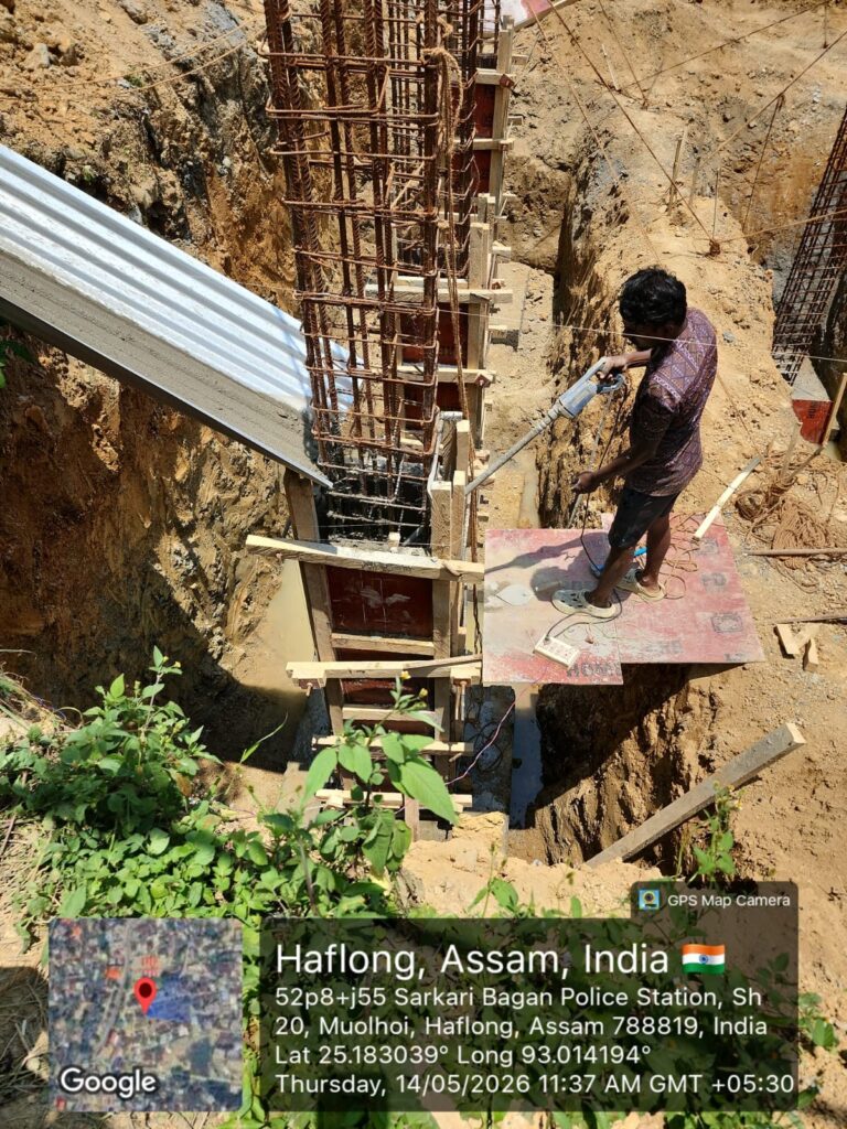 Construction of Hojaisa BPL Student Hostel (Basement + G+2)