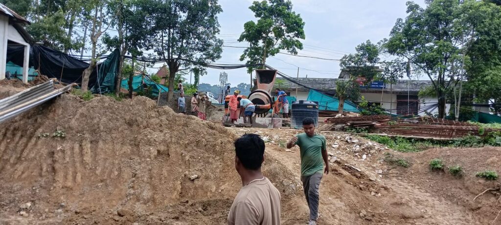 Construction of Hojaisa BPL Student Hostel (Basement + G+2)
